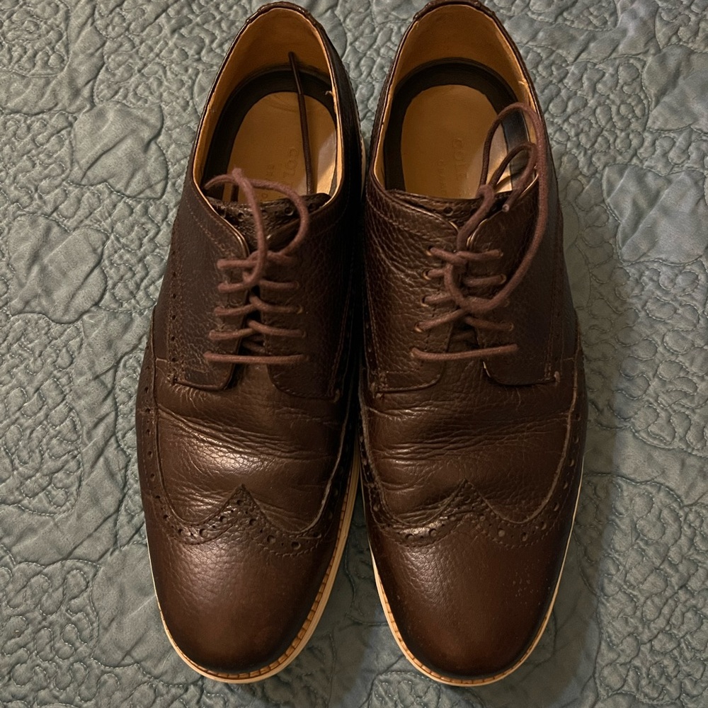 Dark brown Cole Haan loafers size 10m